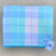 Soft & Fluffy Unicorn Colours KING SINGLE Pure Wool Blanket
