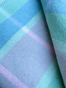 Pastel Lightweight KING SINGLE New Zealand Wool Blanket **Bargain Blanket**