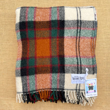 Load image into Gallery viewer, Thick &amp; Soft TRAVEL RUG in Autumn Colours New Zealand Wool
