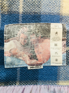 Beautiful Royal Wool KING Pure Wool Blanket. - Fresh Retro Love NZ Wool Blankets