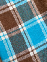 Load image into Gallery viewer, Turquoise Favourite DOUBLE New Zealand Wool Blanket
