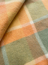 Load image into Gallery viewer, Thick Fruit Salad Check KING SINGLE New Zealand Wool Blanket.
