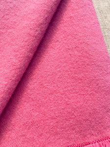 Soft & Pretty SINGLE Wool Blanket PRINCESS Onehunga Woollen Mills