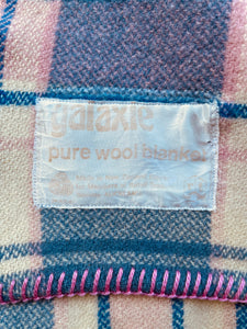 Pink & Blue Ready-to-Go SINGLE New Zealand Wool Blanket