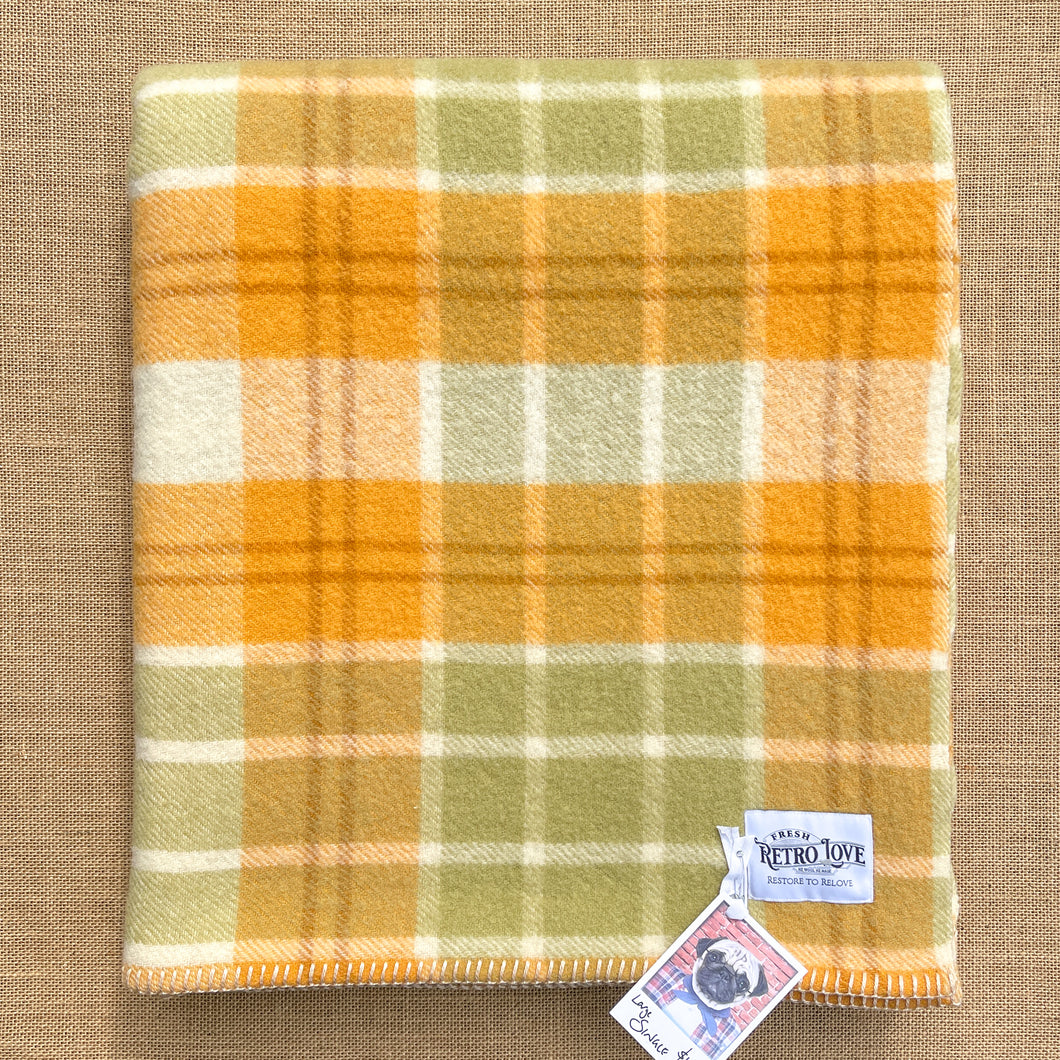 Fluffy and Soft Large SINGLE Pure Wool Blanket