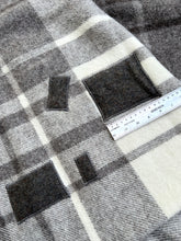 Load image into Gallery viewer, Modern Style Charcoal Greys THROW New Zealand Wool Blanket
