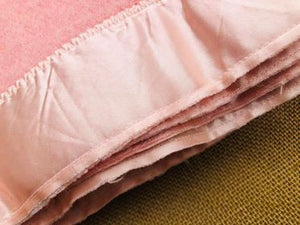 Thick & Soft SINGLE Wool Blanket PRINCESS Onehunga - Fresh Retro Love NZ Wool Blankets